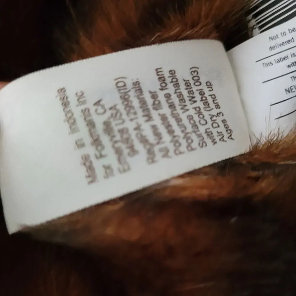 Folkmanis Monkey Hand Puppet Plush Brown Full Body Folktails Chimpanzee Toy Play - Picture 7 of 11